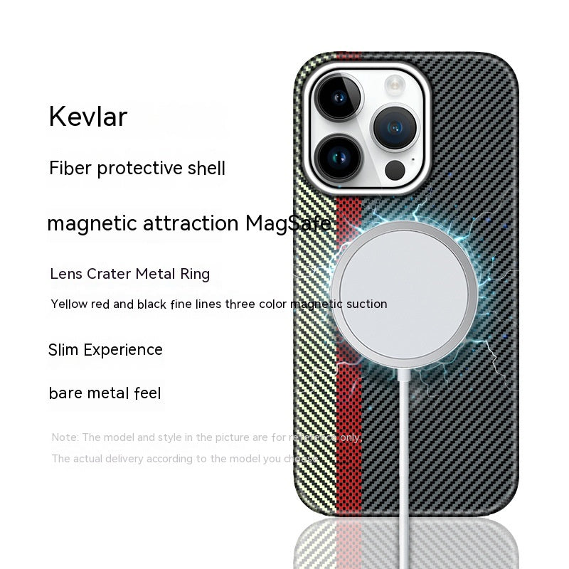 Kevlar Mobile Phone Shell Carbon Fiber Protective Sleeve