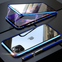 Magnetic Glass Protective Cover For Various Types Of Mobile Phone Cases