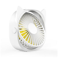 Cat ear creative mini fan