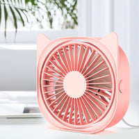 Cat ear creative mini fan