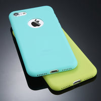 Candy Color Phone Case For iPhone