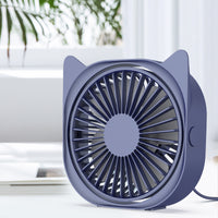 Cat ear creative mini fan