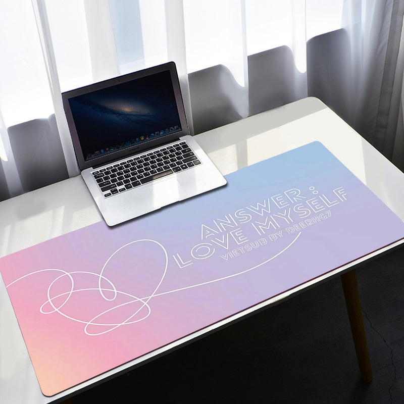 Love Yourself  MotivationalComputer Desk Mat