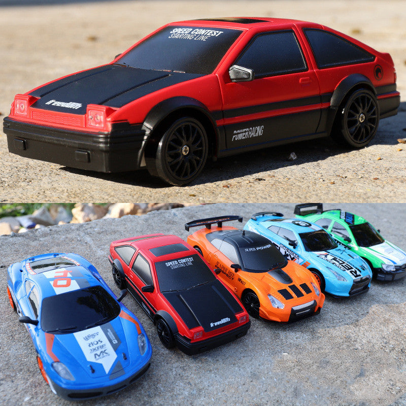 2.4G 4WD RC Drift Car With Changeable Tires Included