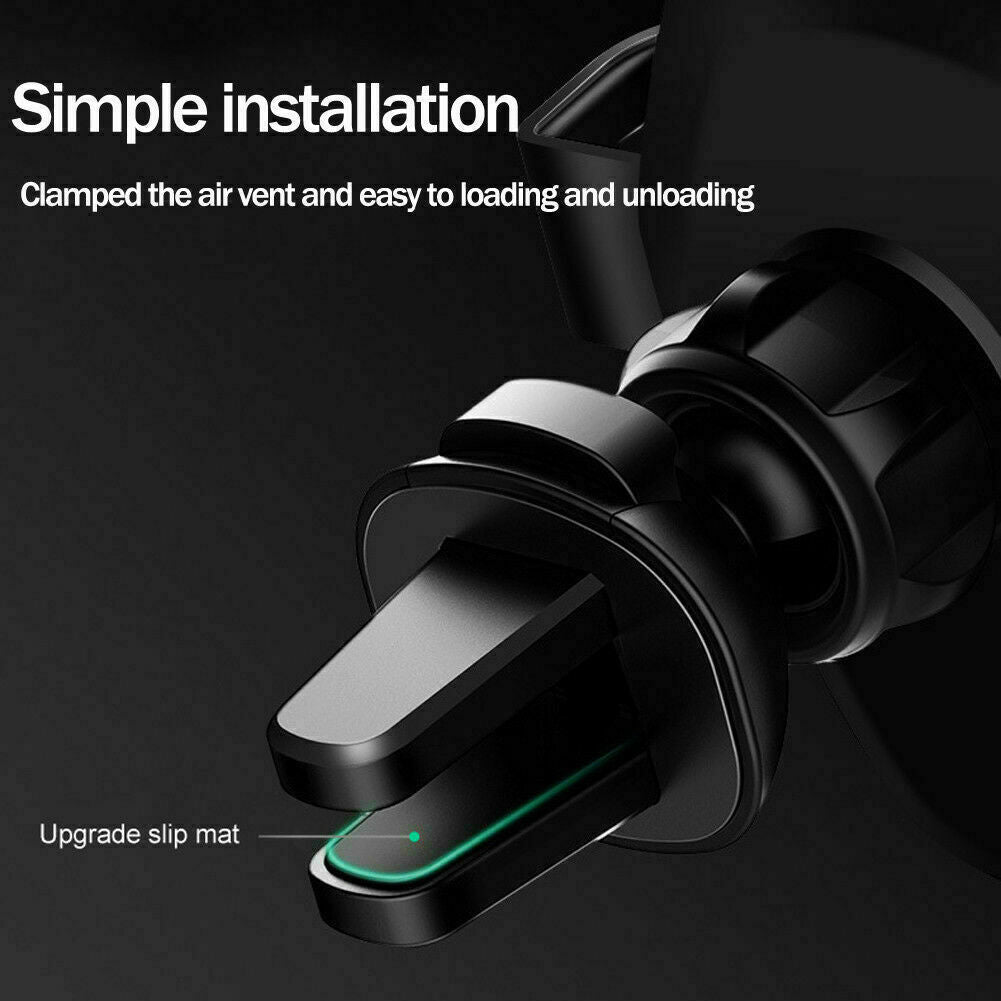 10W QI Wireless Fast Charging Car Charger With Automatic Clamping