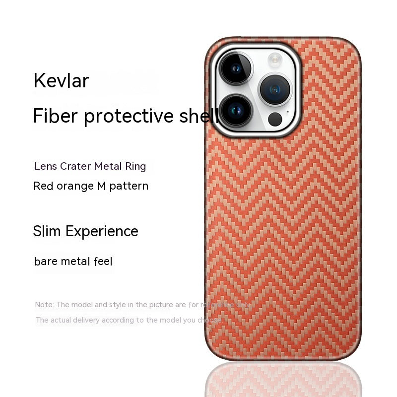 Kevlar Mobile Phone Shell Carbon Fiber Protective Sleeve