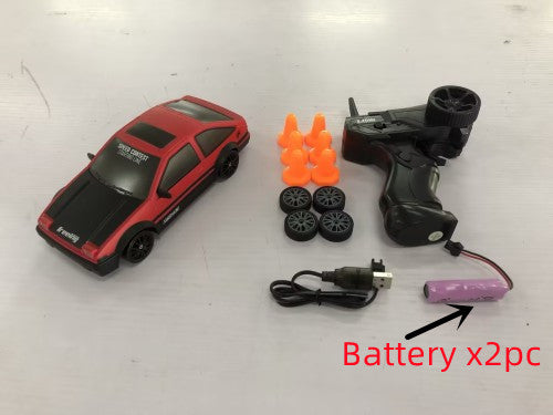 2.4G 4WD RC Drift Car With Changeable Tires Included