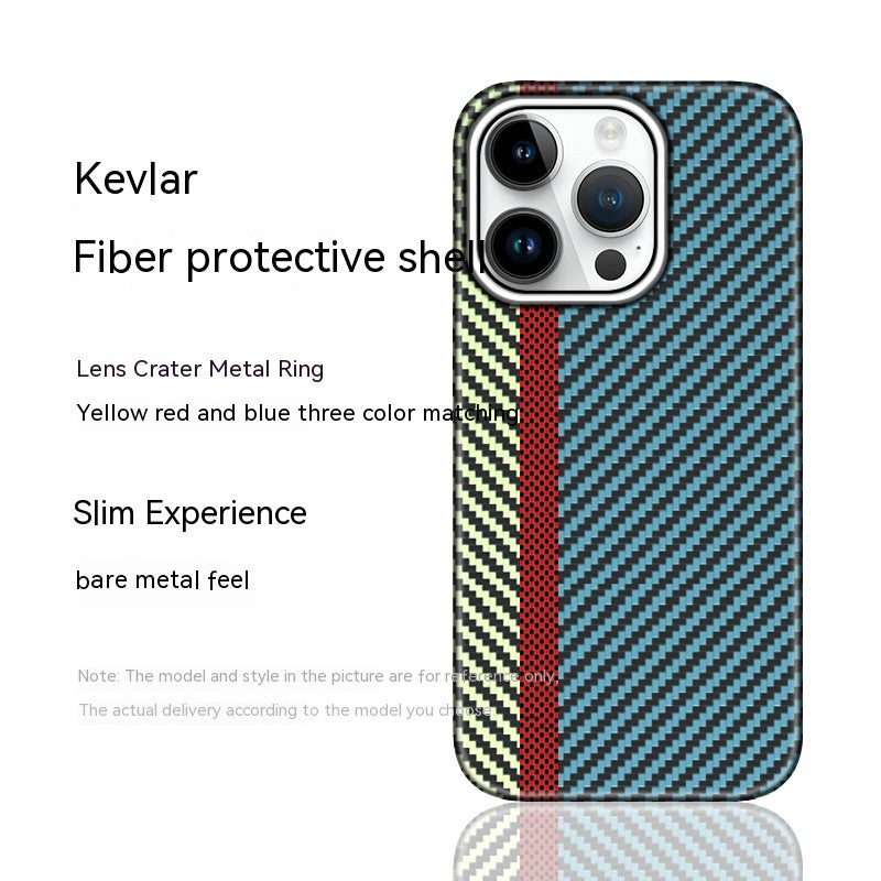 Kevlar Mobile Phone Shell Carbon Fiber Protective Sleeve