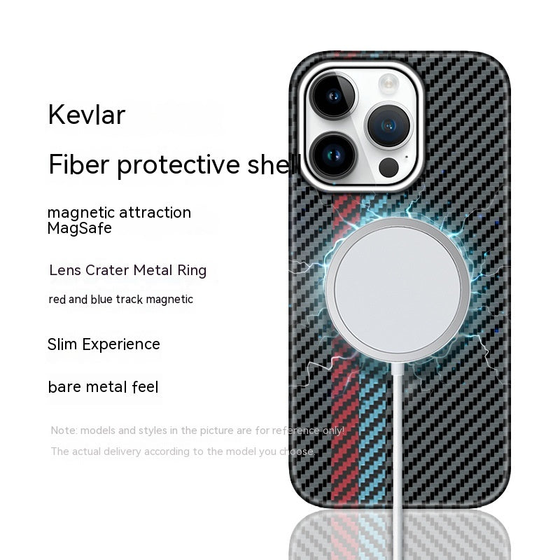 Kevlar Mobile Phone Shell Carbon Fiber Protective Sleeve