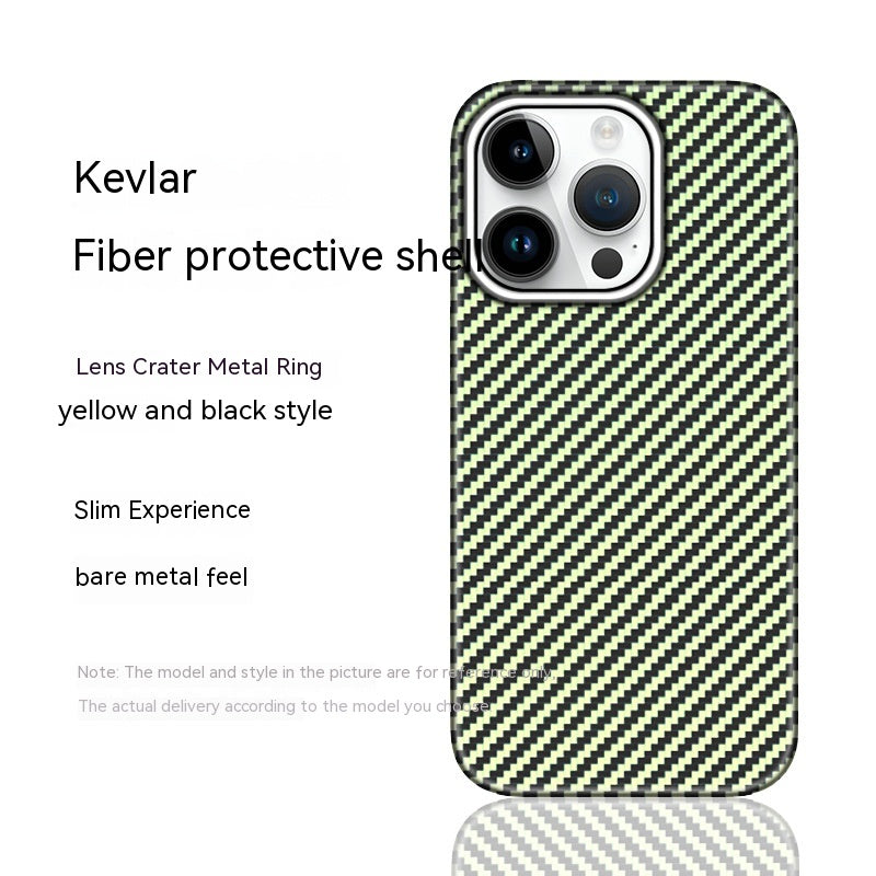 Kevlar Mobile Phone Shell Carbon Fiber Protective Sleeve