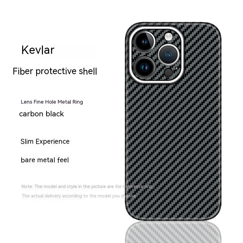 Kevlar Mobile Phone Shell Carbon Fiber Protective Sleeve