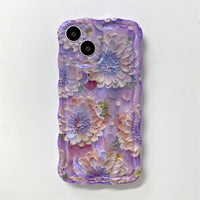 Suitable For Art Oil Painting Flowers 13promax Mobile Phone Case